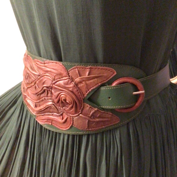 Leather belt NWOT main image 7